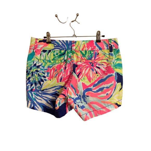 Lilly Pulitzer The Callahan Floral Size 4 Summer Shorts Women's - Picture 2 of 6